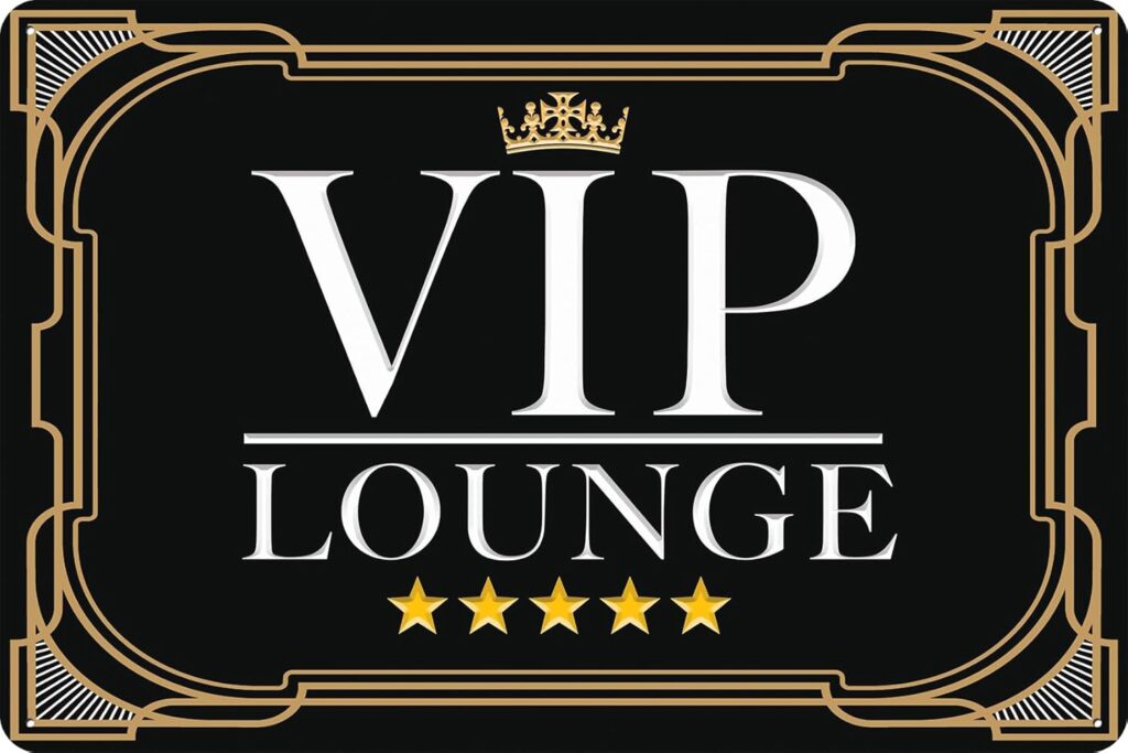 Schild VIP-Lounge