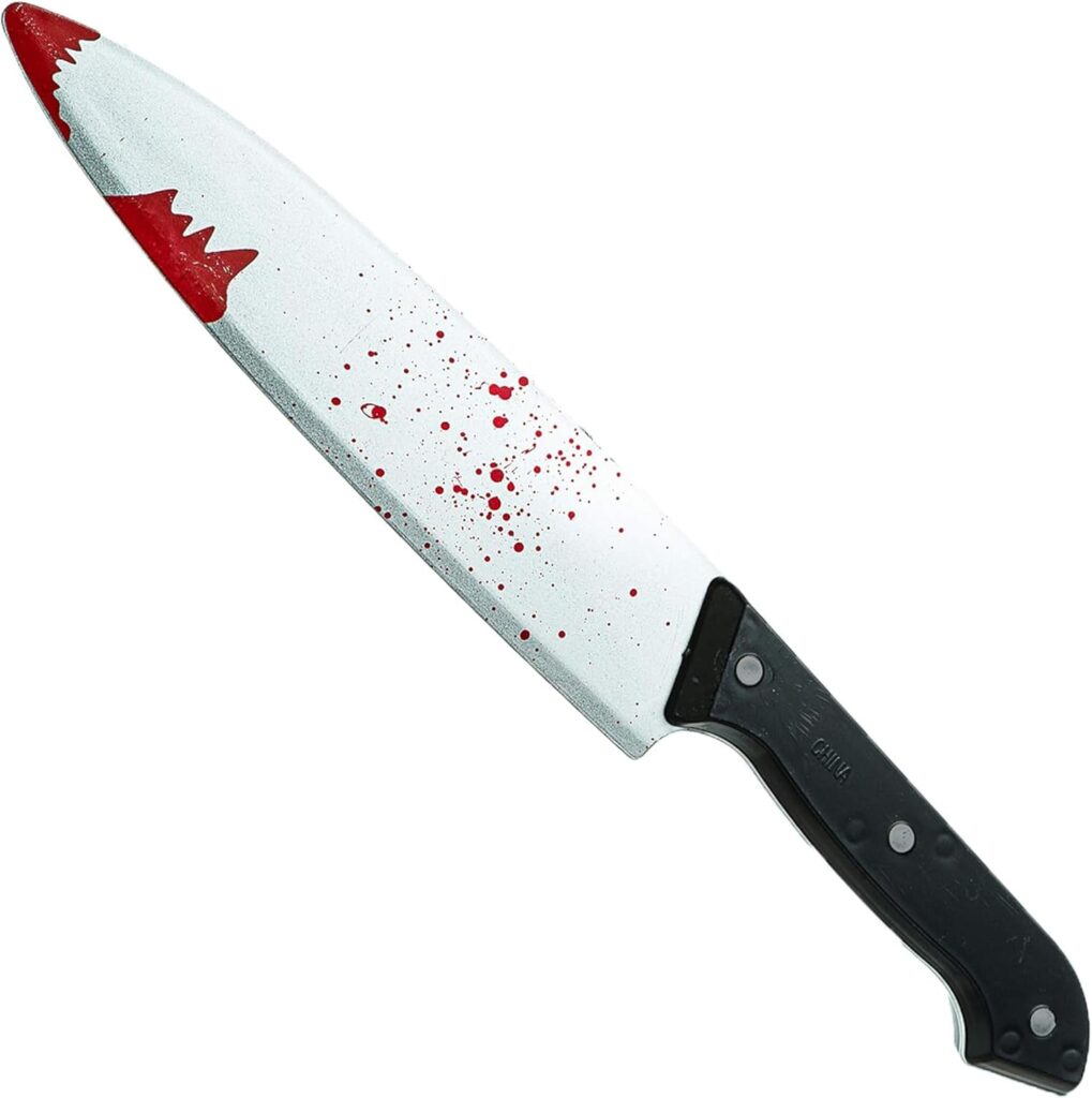 Blutiges Messer (Attrappe, 30 cm)